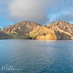Our first stop of the day with a choice of a "strenuous" hike or exploring underwater life on a glass-bottom boat.
