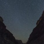 Day 1, Mile 23½. Asleep early then awoke after midnight to "blindling" starlight. (9671)