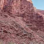 The cliffs are still short and the river is not very wide. Day 2