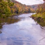 From the "Blue Hole" overlook on the Downstream Trail.