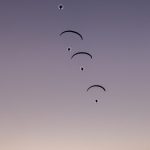 Paradigm Paramotor Team in formation.