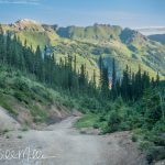 Corkscrew Gulch Trail about 4.8 miles.