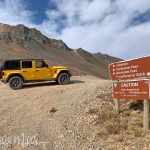 Our destination is Animas Forks, but the turnoff to Silverton is on the way. We came from Corkscrew Pass and then Hurricane Pass. The Poughkeepsie Gulch Trail is very "Difficult" and is not permitted for rental Jeeps.