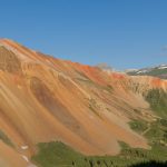 The Red Mountains area is famous for the old mining areas.