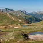 It's been about 6½ miles from the highway at this point. Next: Downhill to continue on California Gulch Road to silverton.