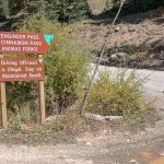 On the west, the loop begins / ends at Animas forks. Both times we have driven the loop, we went clockwise, beginning with Engineer Pass.