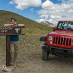Near the end of our trip on the Alpine Loop.