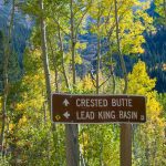 Following the sign all the way to Crested Butte first requires an extremely difficult ascent on Devil's Punchbowl Trail before reaching Shofield Pass.