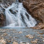 Our drive took us a short distance up Devil's Punchbowl Trail to see the waterfalls.
