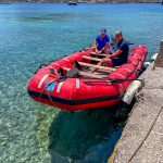 Our first swimming / snokeling stop of the trip was at Maltezi Beach in Amorgos. Note the water clarity in this and other photos. (3780)