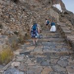 Visitors must climb about 300 steep stone steps with a number of hairpin turns to reached the monastery. (2809)