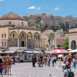 Stands as a symbol of the days of Ottoman rule over the city of Athens. In Monastiraki Square. (3152)