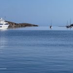 Delos was one of the most important islands of the ancient Greek world because it was believed to be the sacred birthplace of Apollo and Artemis. It grew into a thriving commercial and maritime hub during the Hellenistic period, connecting trade routes across the Mediterranean. (3729)