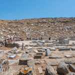 The theatre sits within a residential area known as the Theatre Quarter, where wealthy homes with mosaics and courtyards clustered on the hillside around it. Seating about 5,000–6,500 spectators, it was built in the 3rd–2nd centuries BCE. (2729)