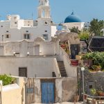 Megalochori is a traditional village in southern Santorini known for its quieter, more authentic atmosphere compared with the busy tourist towns of Oia and Fira. (2862)
