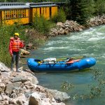 The Animas River offers more than spectacular scenery—it is also one of Colorado's premier destinations for whitewater rafting. As the river descends from the high peaks above Silverton, it tumbles through narrow canyons, over rocky ledges, and around countless bends, creating everything from gentle floating sections to exciting Class III and IV rapids. During the spring and early summer snowmelt, the river comes alive with powerful currents that attract paddlers from around the world.